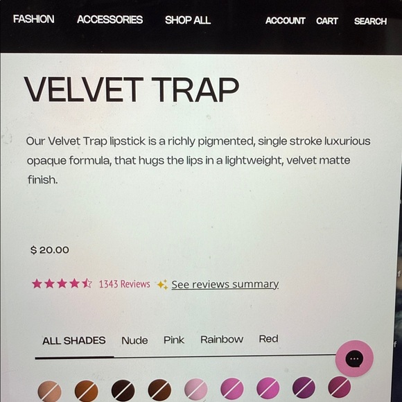 Jeffree Star Velvet Trap Jawbreaker Lipstick- SOLD OUT ONLINE - Picture 5 of 5